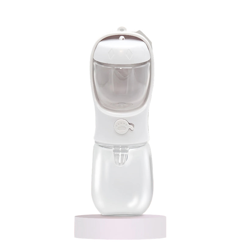 2-in-1 Portable Pet Water Bottle & Feeder Bowl