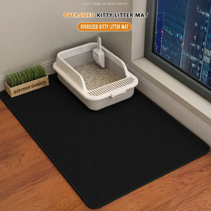Eco-Friendly Cat Litter Mat – Washable, Durable & Hygienic