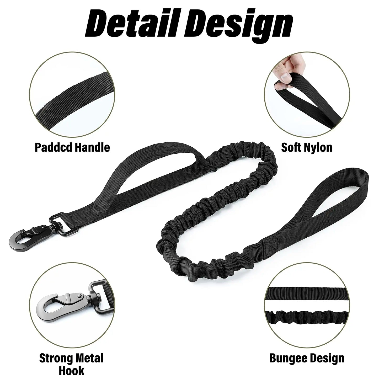 Adjustable Pet Collar with AirTag Case – Durable Nylon Design with Secure Metal Buckle