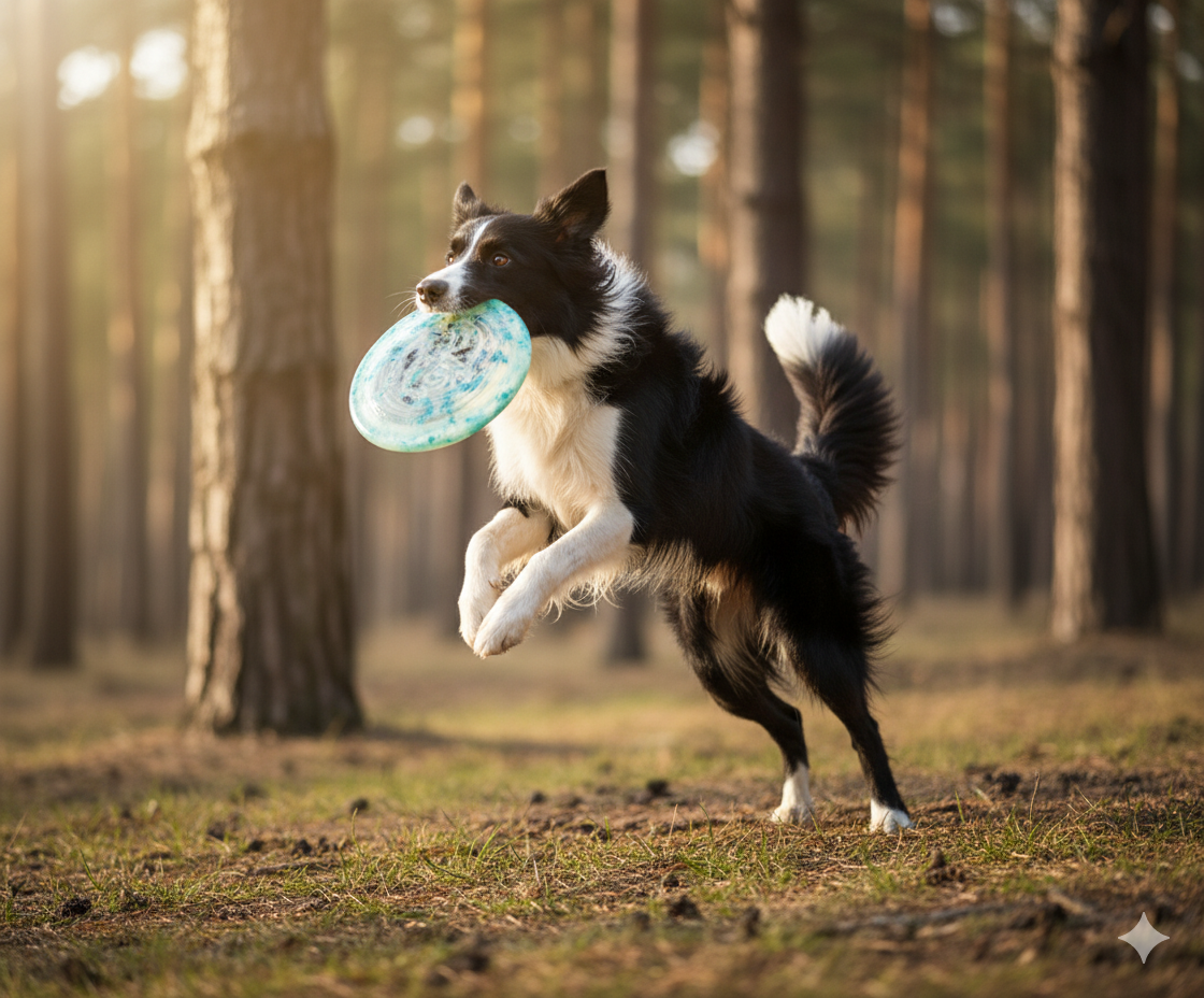 Durable FofiPet dog frisbee – interactive flying saucer for playful pets