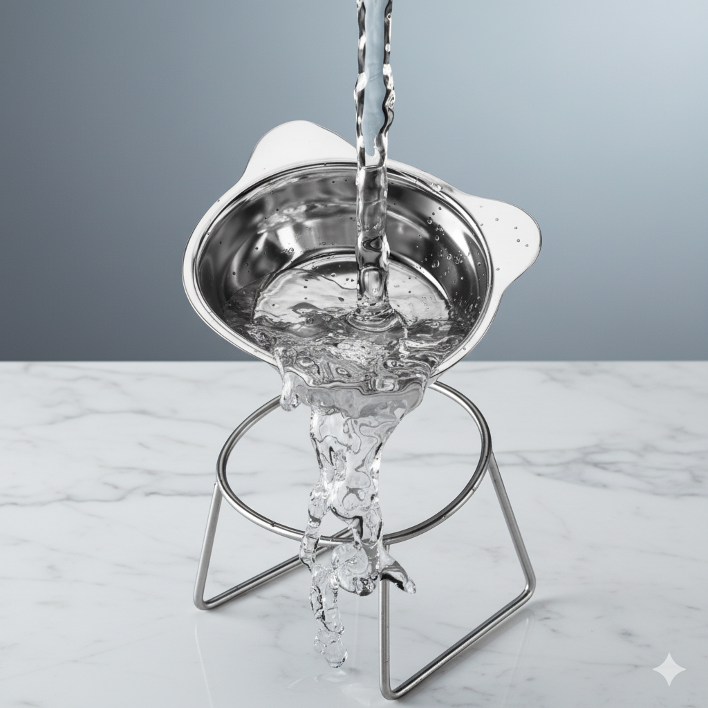 Ergonomic Cat Bowl Holder – Eco-Friendly Stainless Steel Cat Feeder