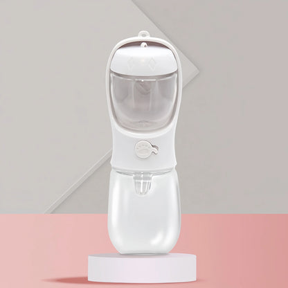 2-in-1 Portable Pet Water Bottle & Feeder Bowl