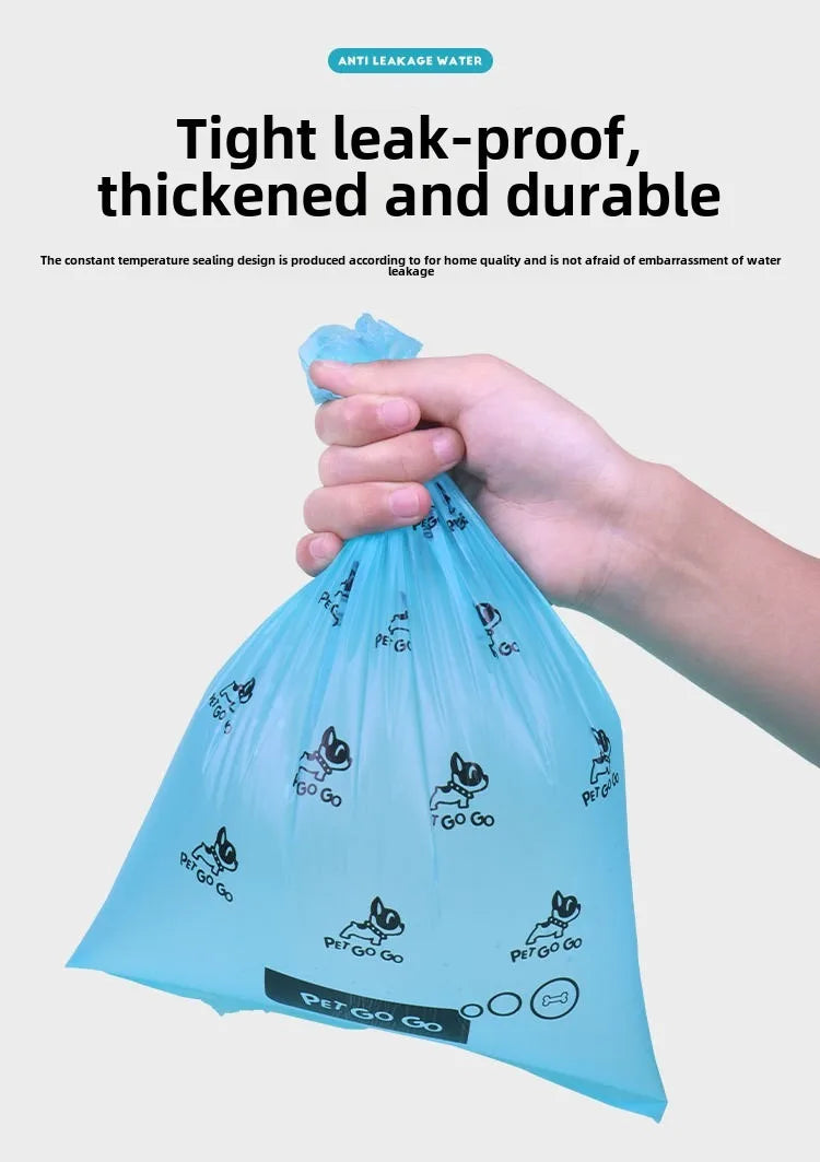 Pet Waste Bag Dispenser – Hygienic Bags with Built-in LED Torch