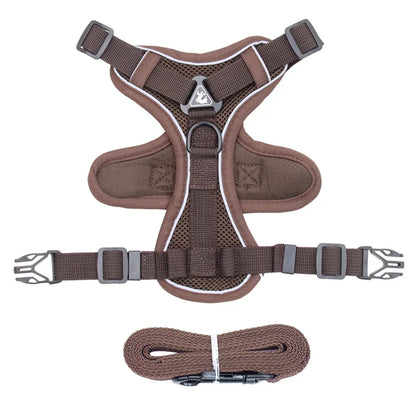 Breathable Mesh Pet Harness with Leash – Comfort and Safety in Every Adventure