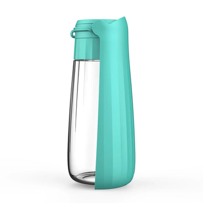 Portable Pet Water Bottle – Foldable Travel Bowl for Dogs & Cats