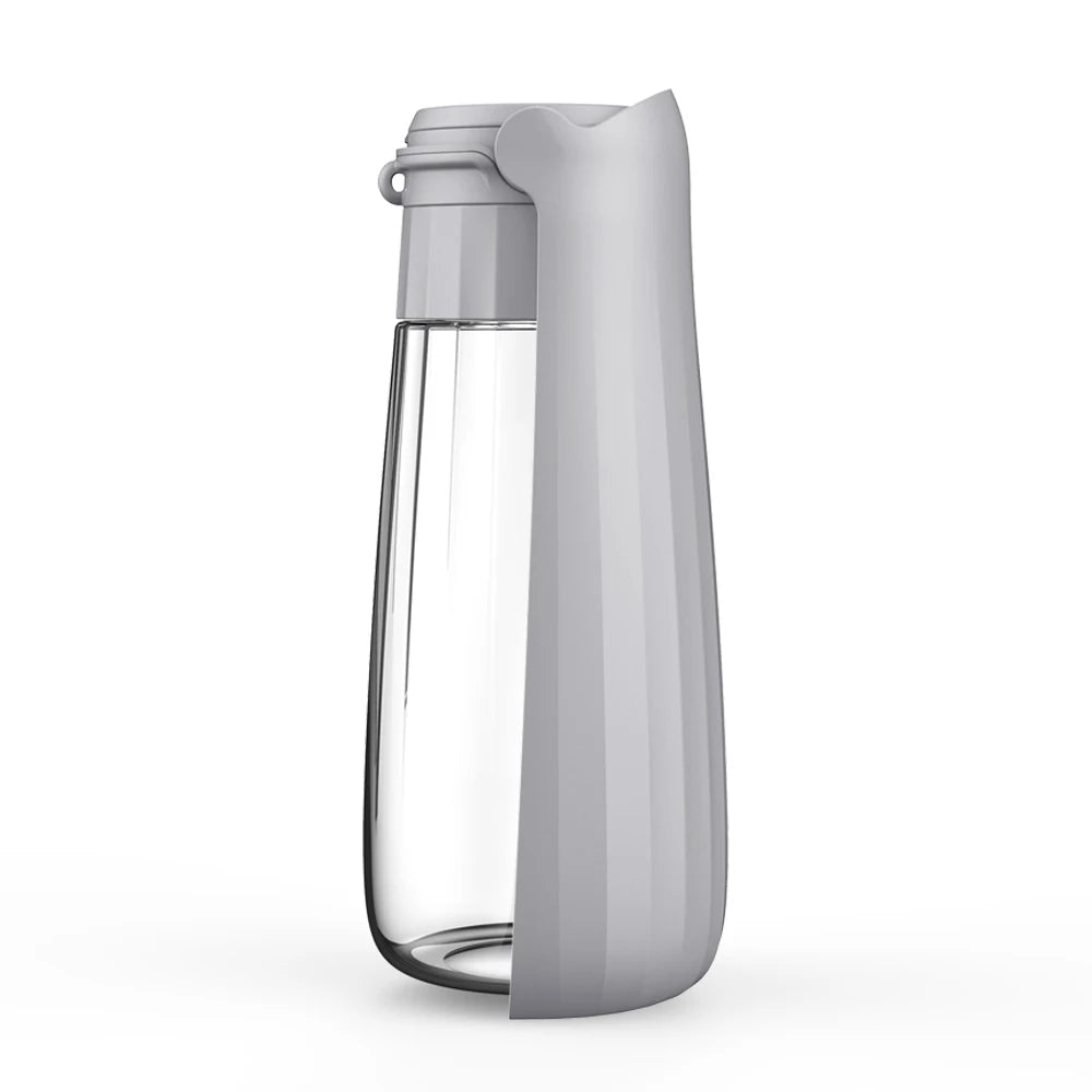 Portable Pet Water Bottle – Foldable Travel Bowl for Dogs & Cats