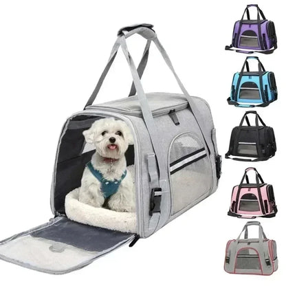 Cosy Dog Carrier Bag – Portable, Breathable & Travel-Ready