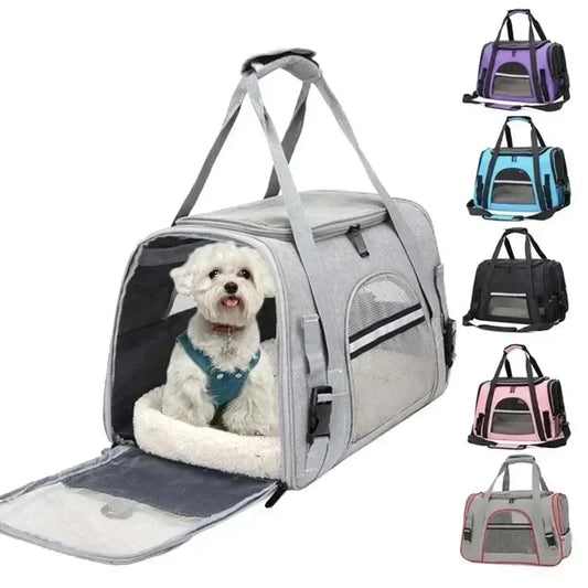 Cosy Dog Carrier Bag – Portable, Breathable & Travel-Ready