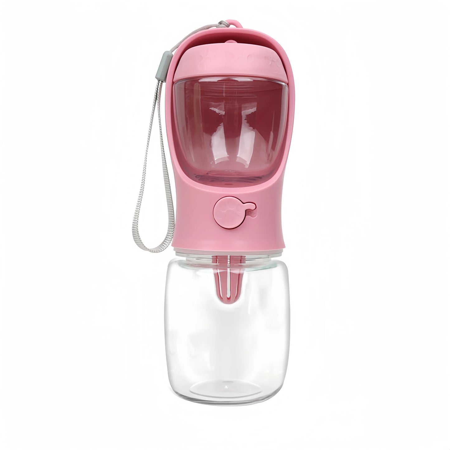 2-in-1 Portable Pet Water Bottle & Feeder Bowl