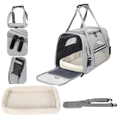 Cosy Dog Carrier Bag – Portable, Breathable & Travel-Ready