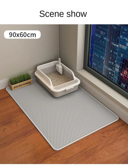 Eco-Friendly Cat Litter Mat – Washable, Durable & Hygienic