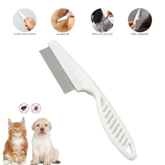 Fine Comb – Anti-Flea Stainless Steel Brush