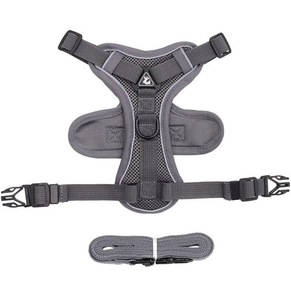 Breathable Mesh Pet Harness with Leash – Comfort and Safety in Every Adventure