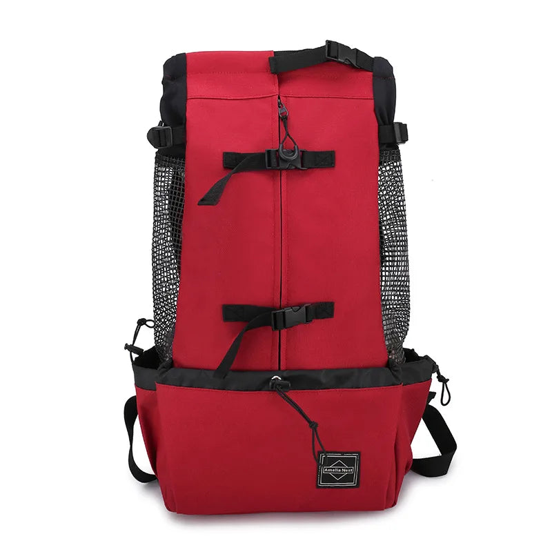 Adventure Dog Carrier Backpack – Safe Travel for Small & Medium Dogs