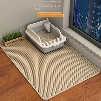 Eco-Friendly Cat Litter Mat – Washable, Durable & Hygienic