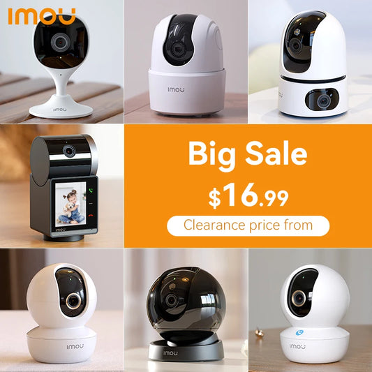 360° Smart Indoor Camera – Crystal-Clear Security for Pets, Babies & Home
