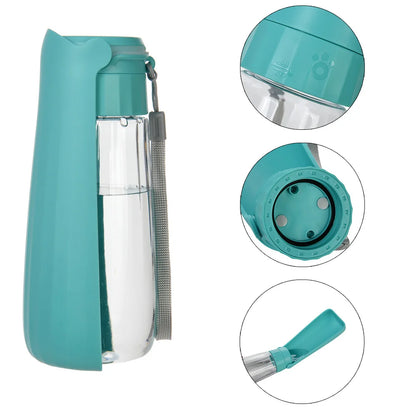 Portable Pet Water Bottle – Foldable Travel Bowl for Dogs & Cats