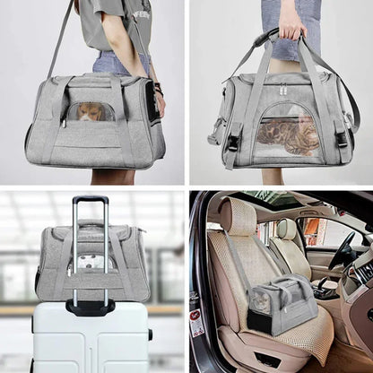 Cosy Dog Carrier Bag – Portable, Breathable & Travel-Ready