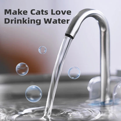 Stainless Steel Pet Water Fountain – Quiet, Fresh & Healthy Hydration