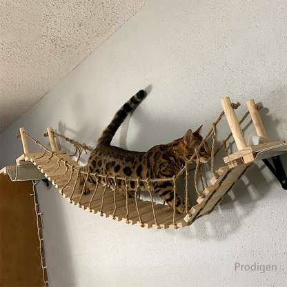 Interactive Cat Wall Furniture – Play, Scratch & Relax in Style