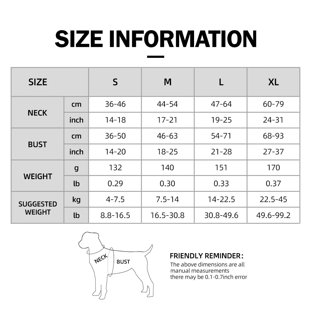 No-Pull Pet Harness with GPS Compatibility – Safe Walks for Big Dogs