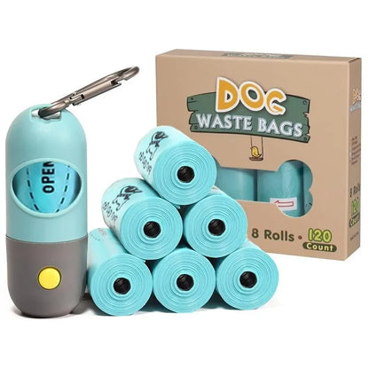 Pet Waste Bag Dispenser – Hygienic Bags with Built-in LED Torch