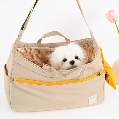 Stylish Pet Shoulder Bag – Your Pet’s Luxury Travel Companion