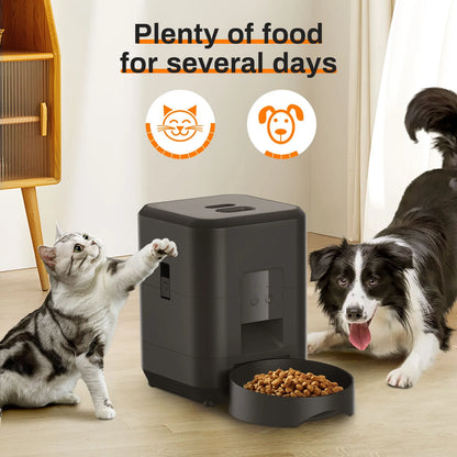 Automatic Cat Food Dispenser – 2L Smart Feeder with App Control
