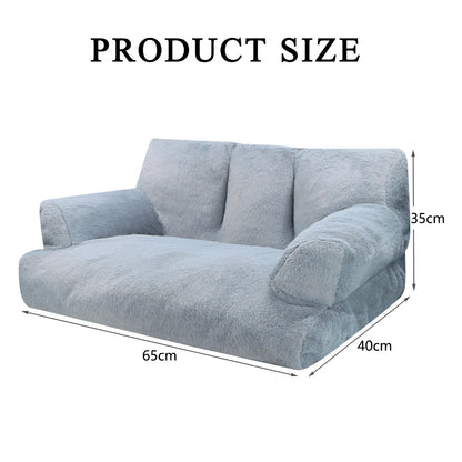 CosyPaws Cat Sofa Bed – Plush Winter Nest for Cats & Small Dogs