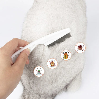 Fine Comb – Anti-Flea Stainless Steel Brush