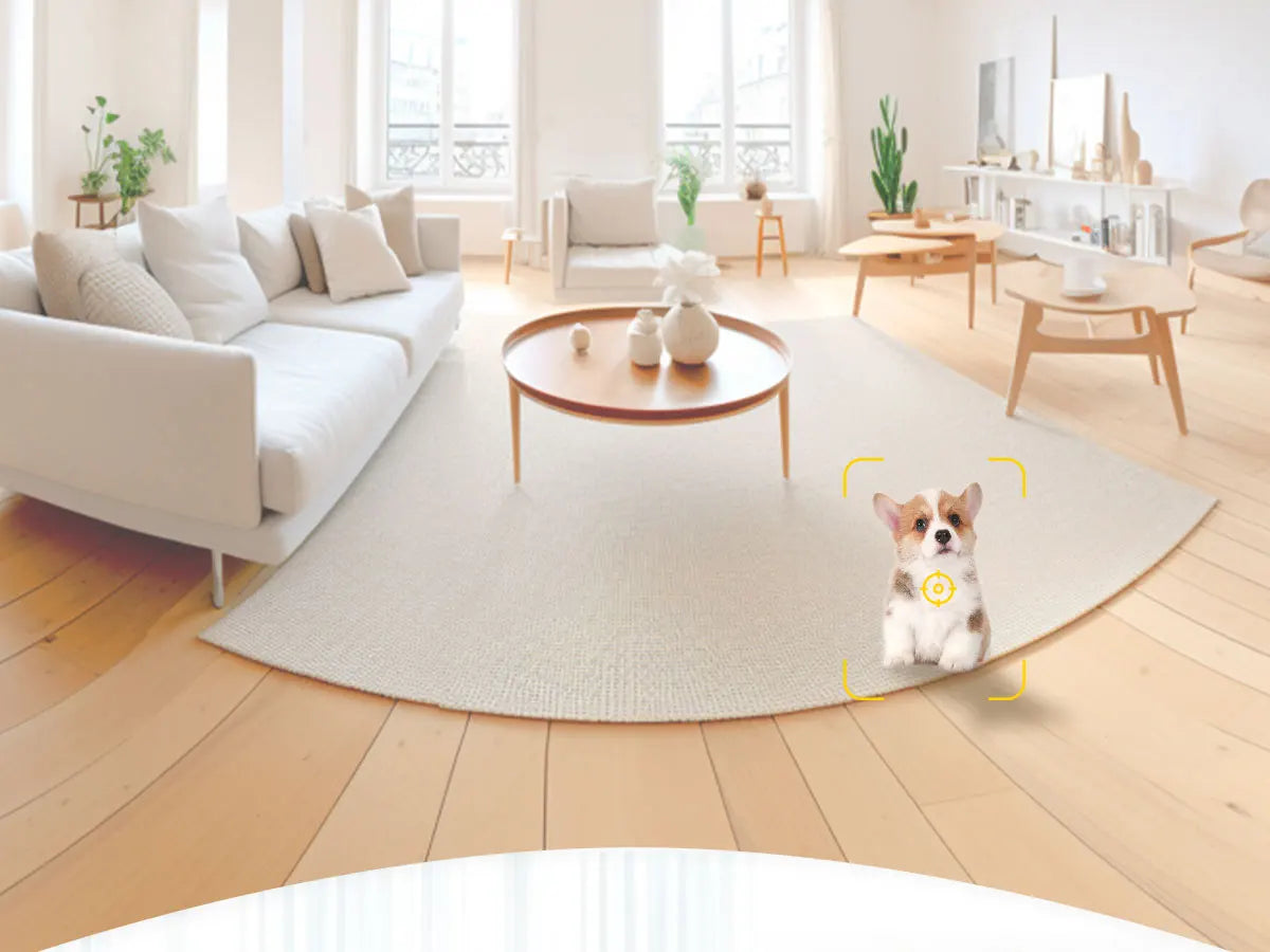 Smart Pet Camera 2K – 360° View, Two-Way Talk & Night Vision