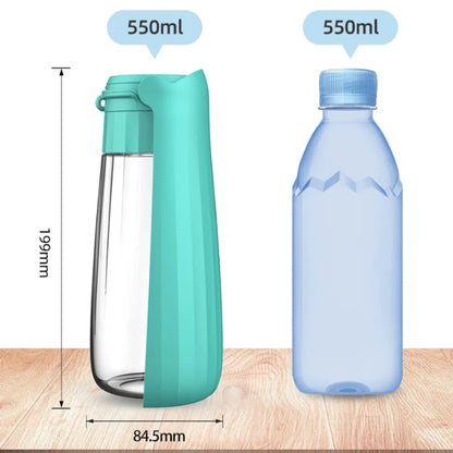 Portable Pet Water Bottle – Foldable Travel Bowl for Dogs & Cats