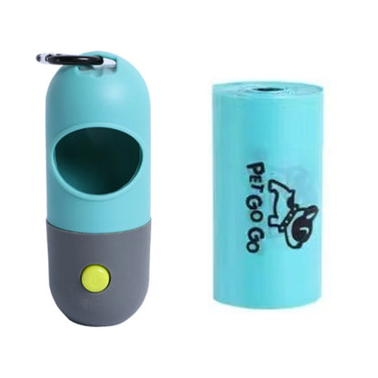 Pet Waste Bag Dispenser – Hygienic Bags with Built-in LED Torch