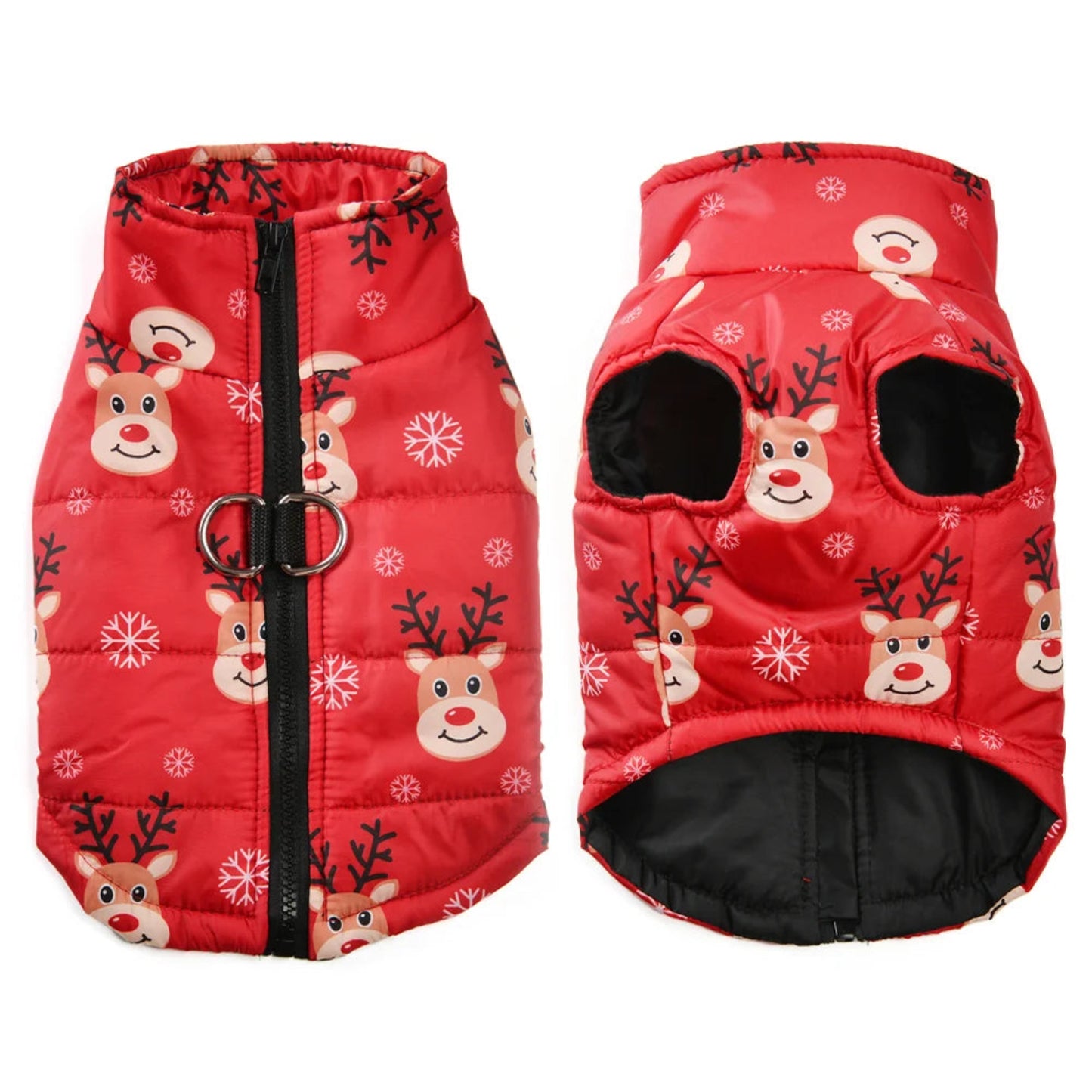Snowman Winter Dog Jacket – Festive Warmth for Holiday Fun